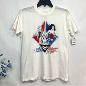 Wonder Woman WW84 Off White Short Sleeve Graphic T-Shirt - NWT
